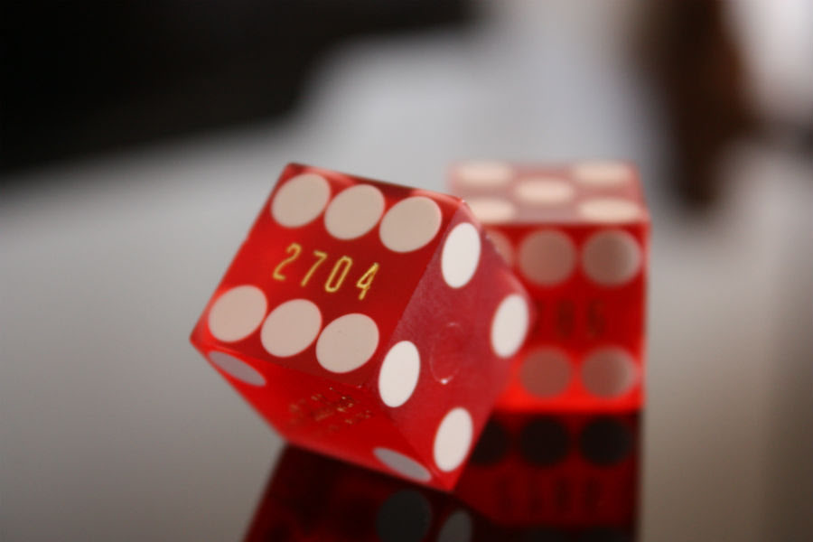 Two dice.