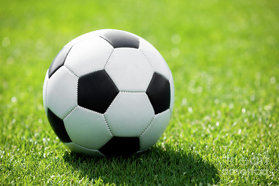 Ball on the field.