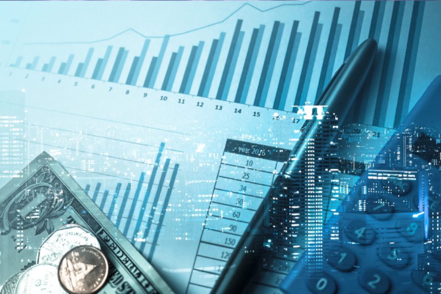 A financial chart