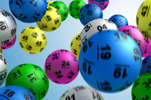 Lottery balls.