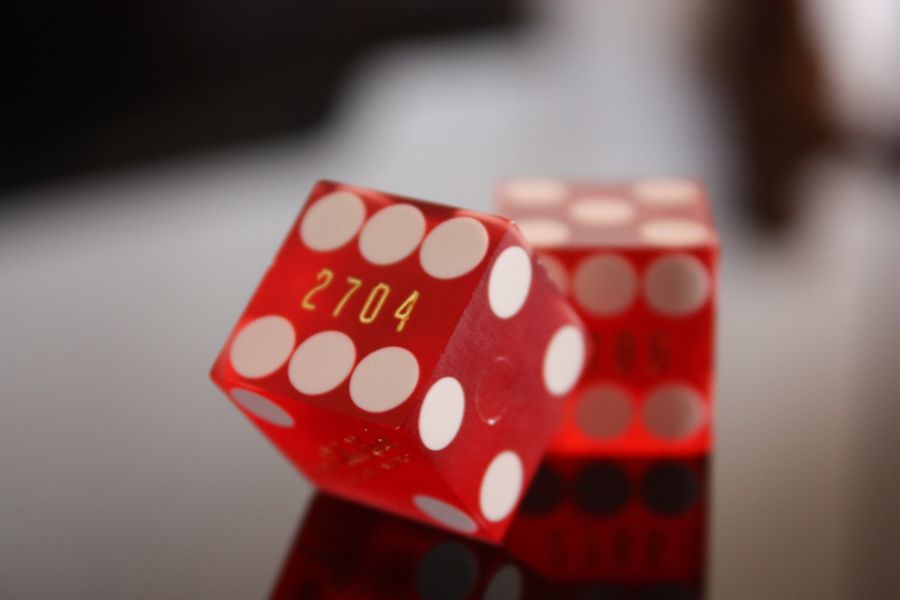 Two dice.