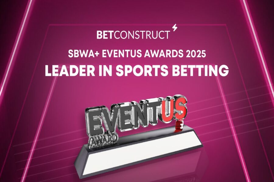 BetConstruct honoured with Leader in Sports Betting Award at the SBWA+ Eventus Awards