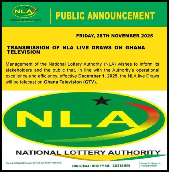 National Lottery live draws go prime time on Ghana Television