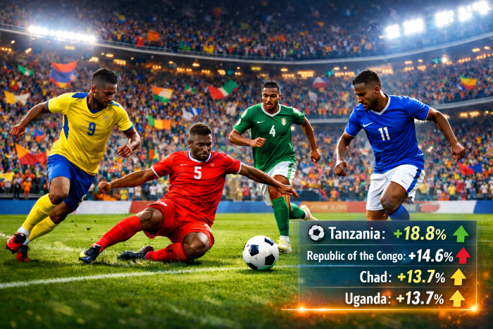 Confederation of African Football matchdays drive betting market growth in Africa, Tanzania leads
