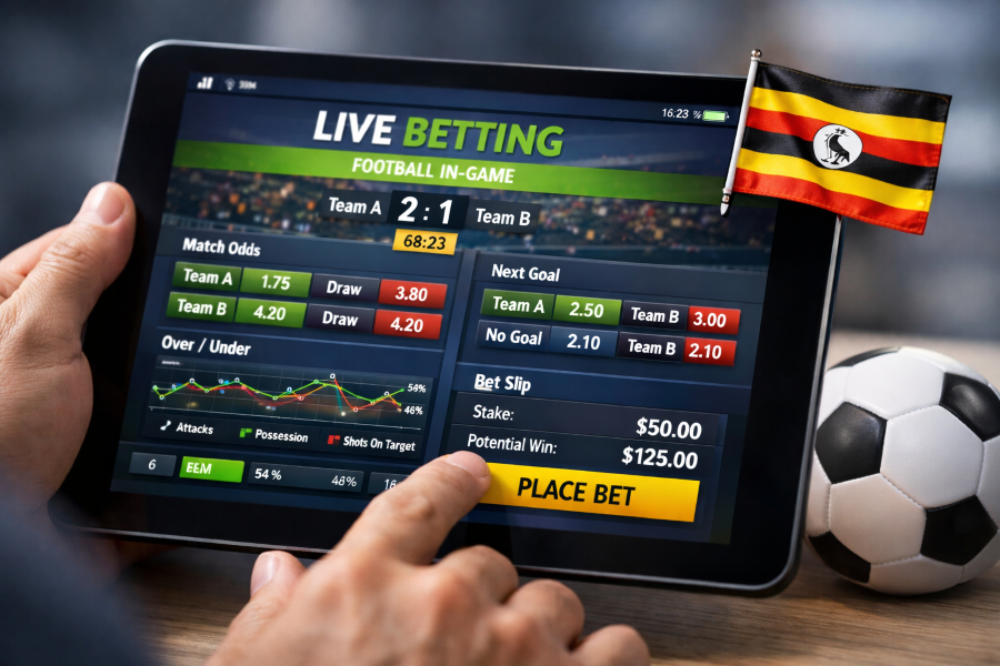 Live betting adds momentum in Uganda’s fast-growing sports gambling market