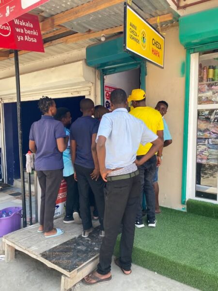 Ithuba Tanzania teams engage residents during a nationwide outreach campaign, bringing National Lottery games directly to communities.
