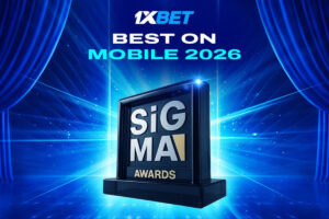 1xBet - Best on Mobile 2026. SiGMA Awards.