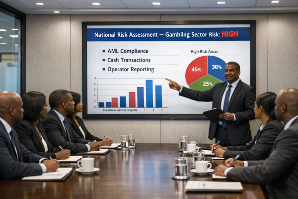 Angola’s ISJ meets operators as gambling sector deemed high risk for money laundering