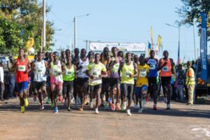 Runners take part in the Betika-backed marathon in Kenya combining elite racing and environmental initiatives.