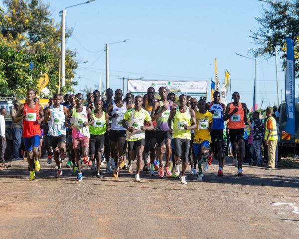Runners take part in the Betika-backed marathon in Kenya combining elite racing and environmental initiatives.