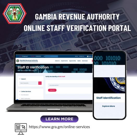 Gambling operators urged to stay vigilant after Gambia Revenue Authority warns of tax official impersonation scams