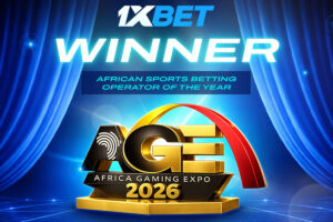 1xBet winner. African sport betting operator of the year. AGE Africa Gaming Expo 2026.