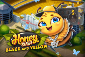 Play’n GO - Honey Rush Black and Yellow