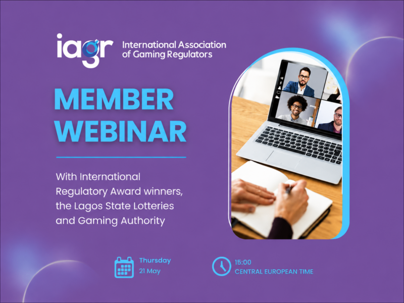 IAGR webinar to spotlight Nigeria’s award-winning Safeplay gambling protection platform