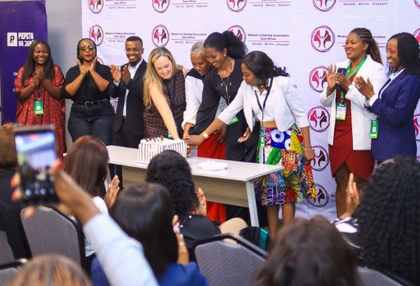 WIGA-EA members celebrate the organisation’s official launch alongside industry supporters in Nairobi, Kenya.