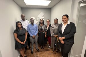 Representatives of Tanzania’s Gaming Board and the RGC during a responsible gambling training session in Canada.
