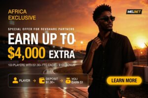 Sub-Saharan Africa awaits: Earn up to a $4,000 bonus with MelBet Partners & Affiliates