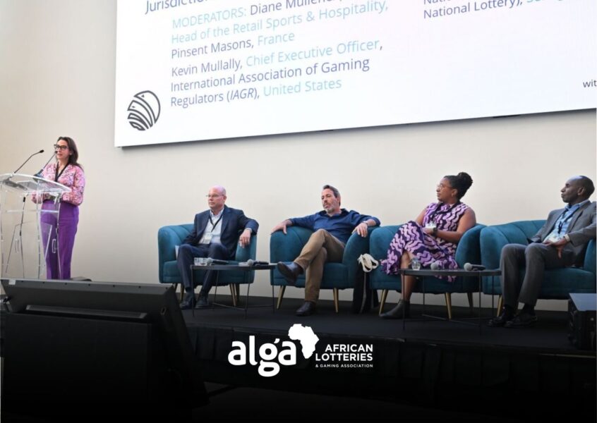 Panelists take part in the Francophone Focus session at the IMGL Autumn Conference in Paris. 