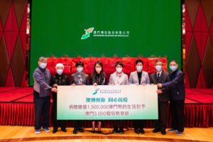 The Macau concession holder SJM revealed its donation to families in need.