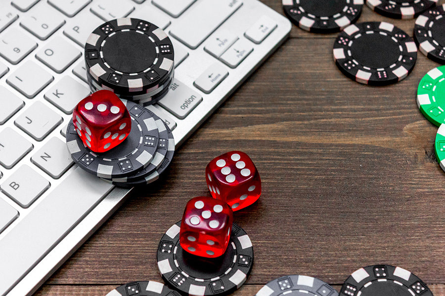 Young men were allegedly hired to run online gambling apps.