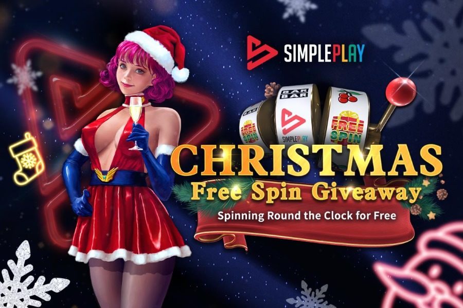 SimplePlay gives away free spins for Christmas