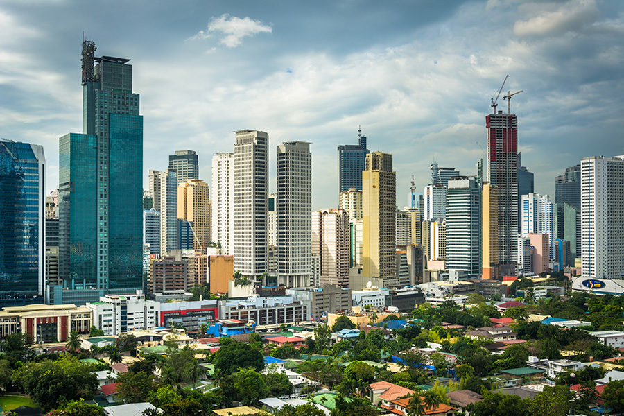 Authorities in The Philippines have eased Covid-19 restrictions.