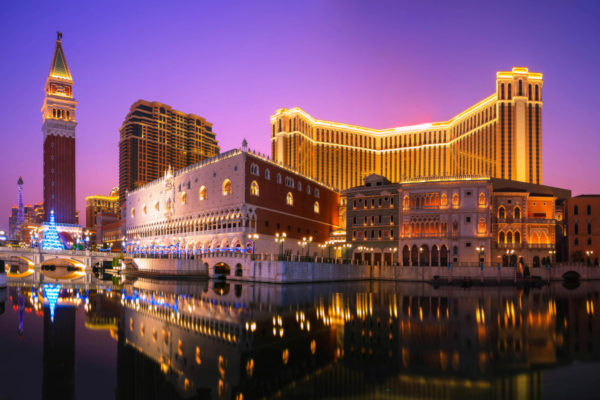 The Venetian Macao resort, operated by Las Vegas Sands Corp