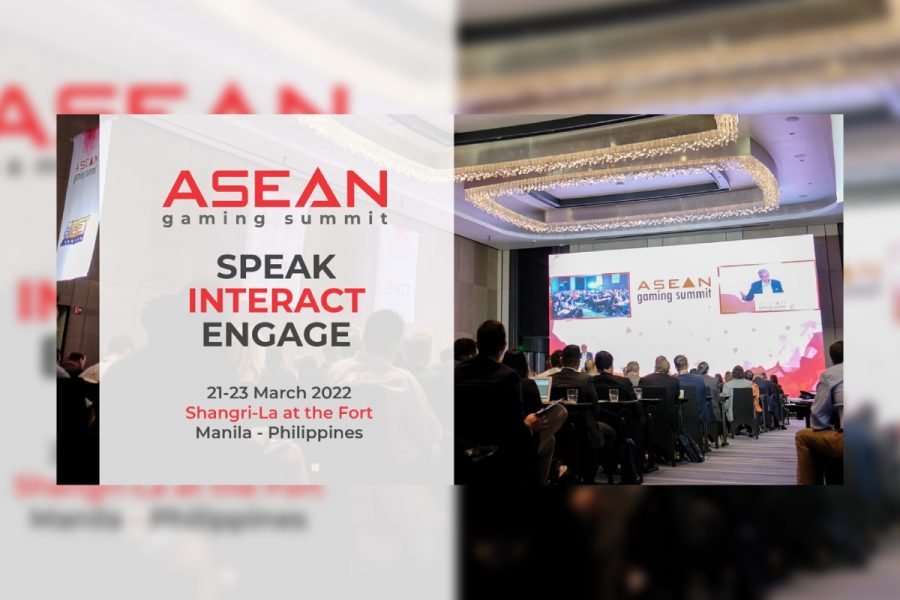 The ASEAN Gaming Summit will be between the 21st and 23rd of March 2022.