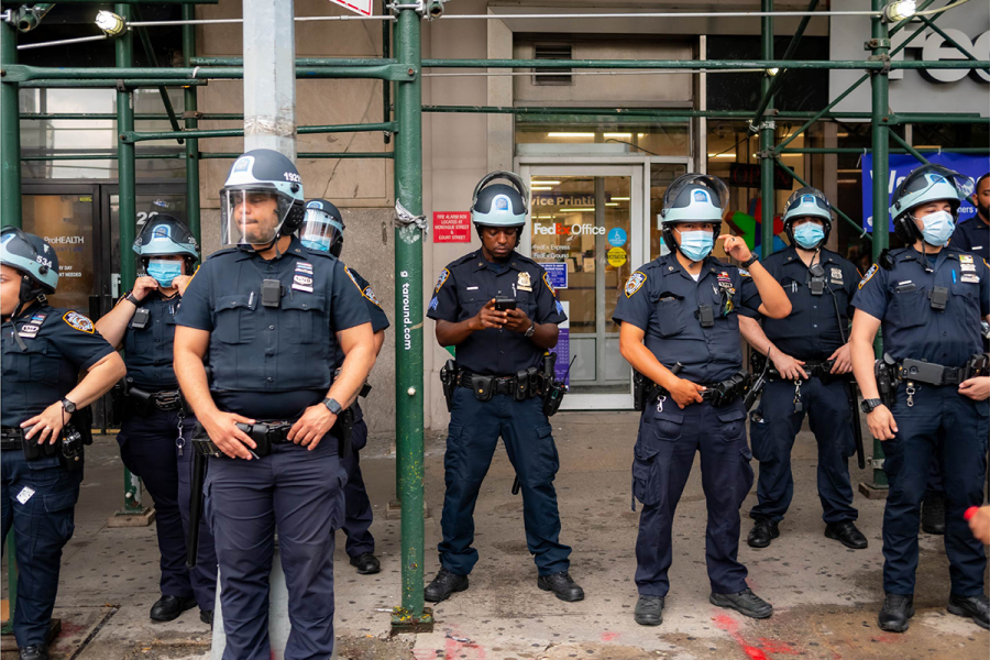 Police carried out a series of raids over five days.