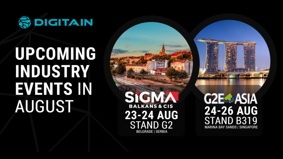 Digitain will showcase some of its iGaming products and solutions throughout these two expos.