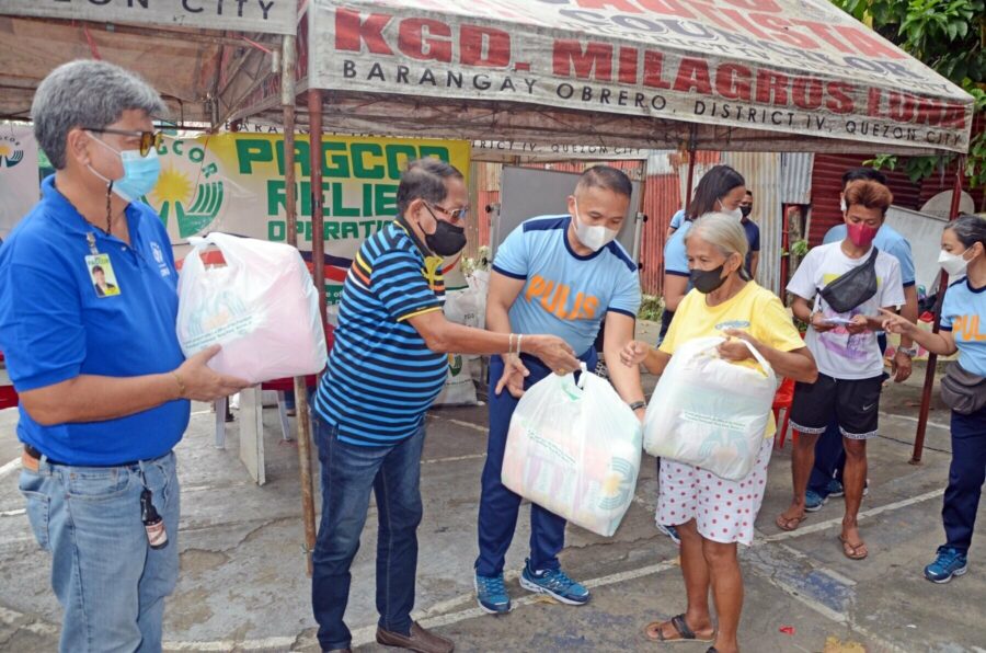 PAGCOR has distributed non-food relief packs.