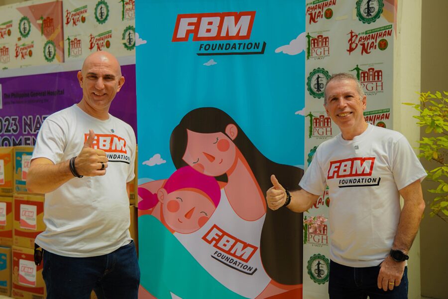 FBM Foundation also distributed essential goods to CHILD Foundation Inc.