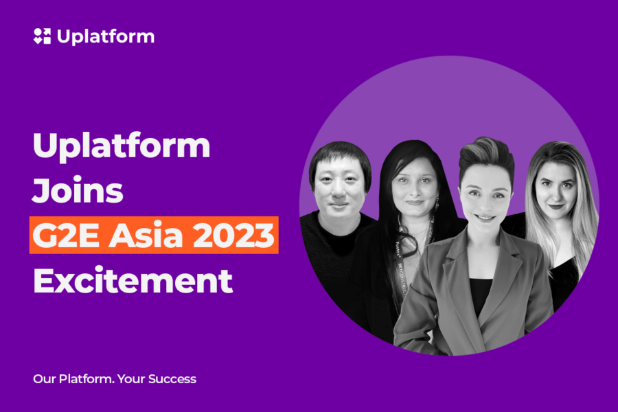 Uplatform will be at G2E Asia 2023, stand B1638