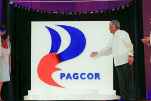 PAGCOR marks 40 years with a new logo. Credit: PAGCOR.