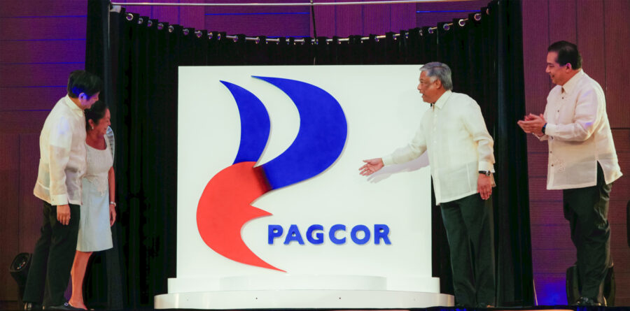 PAGCOR marks 40 years with a new logo. Credit: PAGCOR.