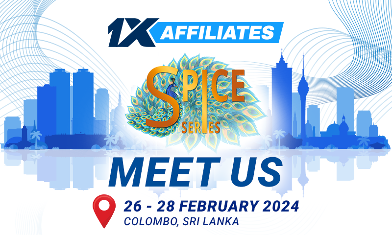 1xAffiliates eyes expansion in South Asia, sponsoring the SPiCE India & Sri Lanka Merger expo.