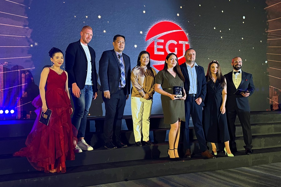 EGT took the prize for its slot cabinets of the latest General Series.