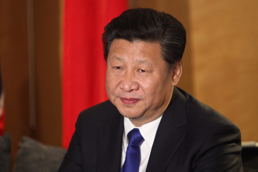 Xi Jinping in London in October 2015.