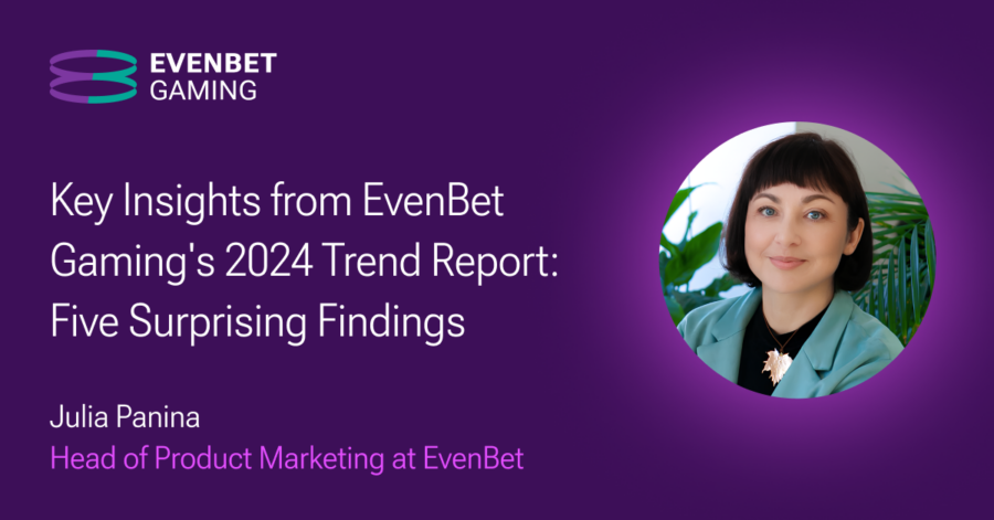 Julia Panina, Head of Product Marketing at EvenBet.