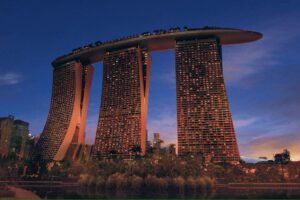 Photo of Marina Bay Sands.