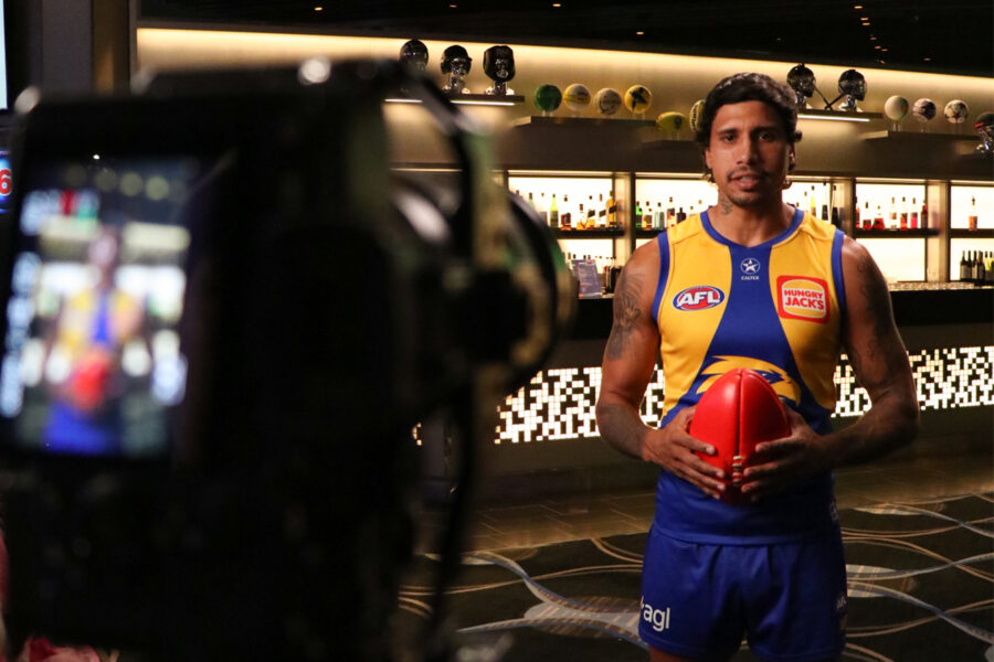 Tim Kelly from the West Coast Eagles.