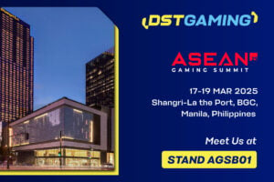 DSTGAMING - Asean Gaming Summit. 17-19 March, 2025. Shangri-La the Port, BGC, Manila, Philippines. Meet us at Stand AGSB01.