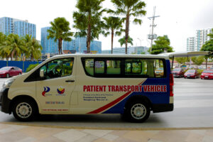 PAGCOR donates patient transport vehicle to Philippine National Police Academy