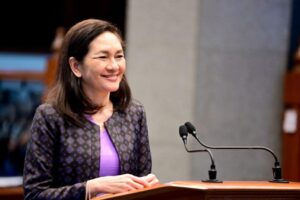 Senator Risa Hontiveros.