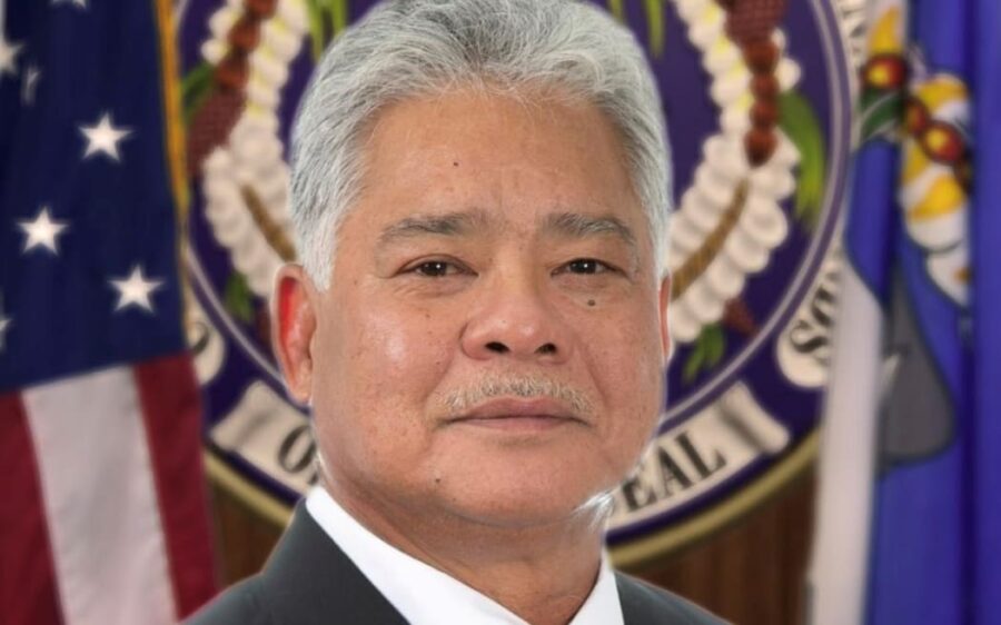 Governor Arnold I. Palacios.