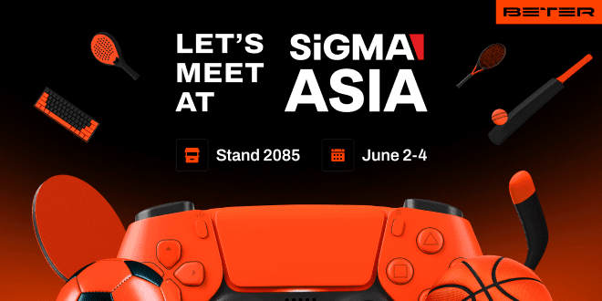 BETER to exhibit at SiGMA Asia 2025