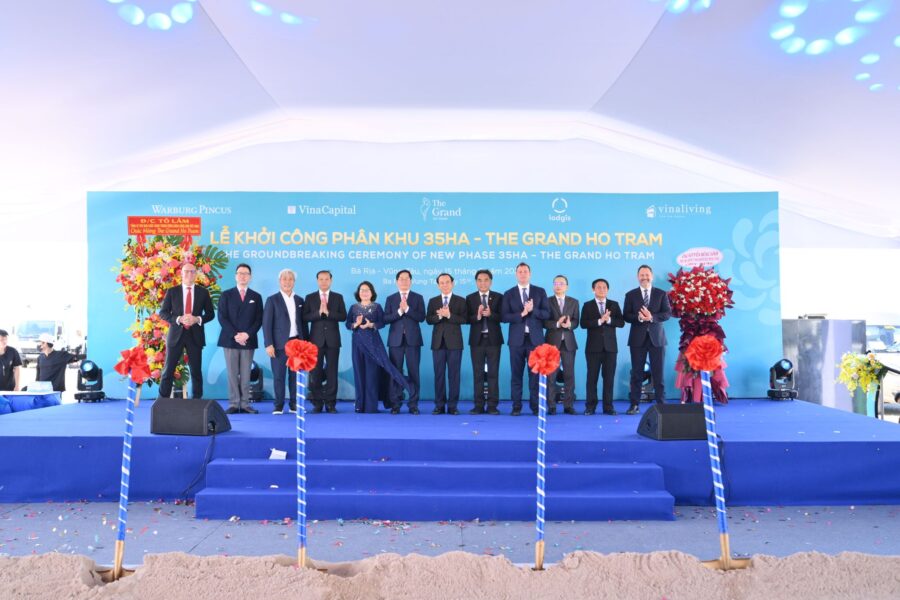 Grand Ho Tram ceremony.