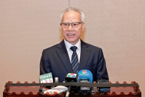 Macau Chief Executive, Sam Hou Fai
