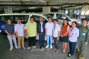 PAGCOR donates emergency vehicles