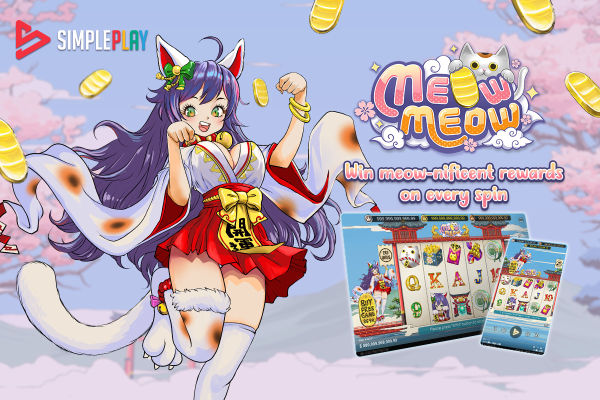 SimplePlay presents its latest slot: “Meow Meow”